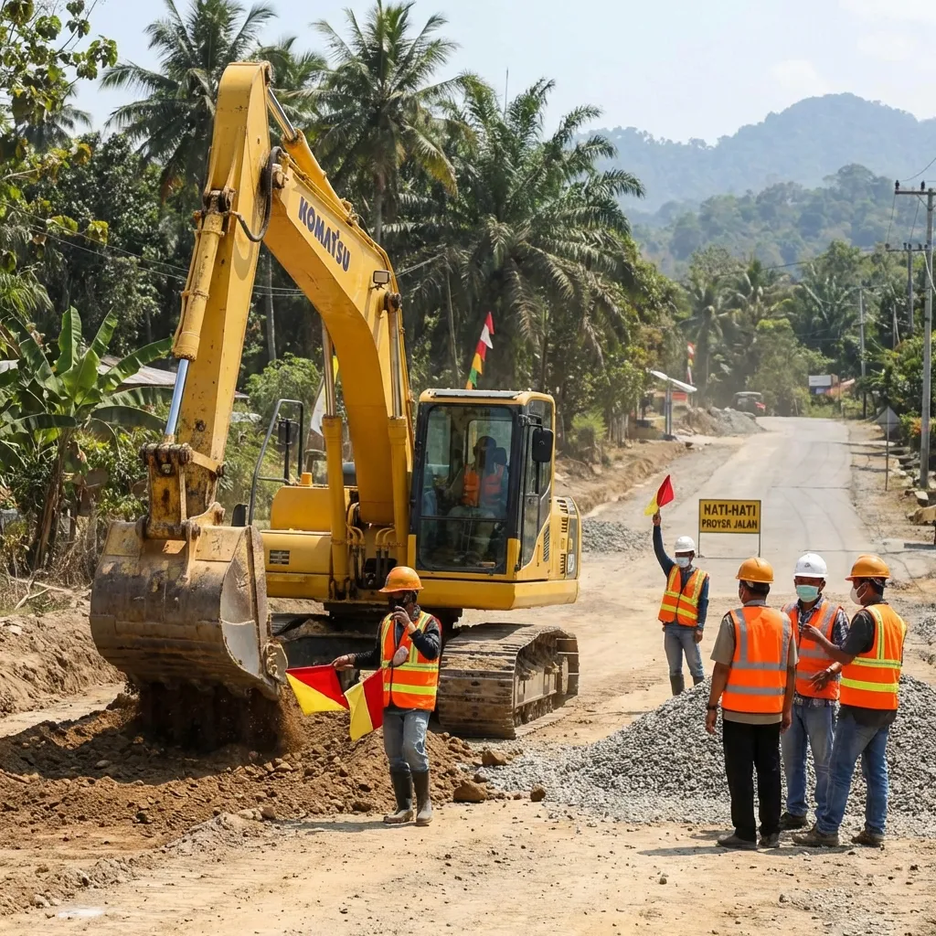Sewa Beko Ciawigebang - Rental Excavator Murah